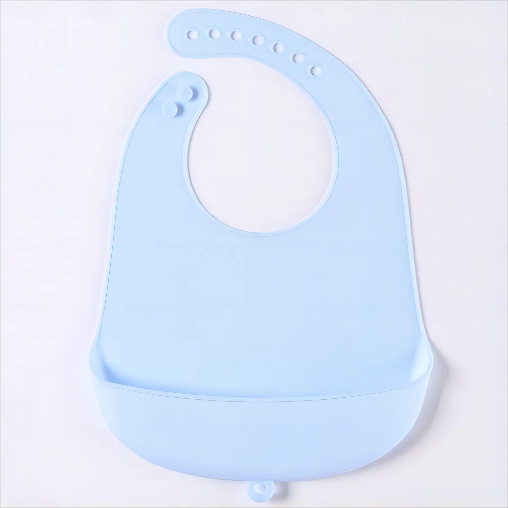 Food Grade Silicone Baby Eating Bibs. Easy to Clean. Silicone Drool Bibs