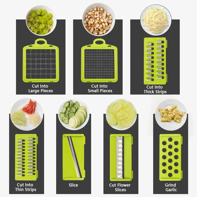 14/16 in 1 Multifunctional Vegetable Chopper.