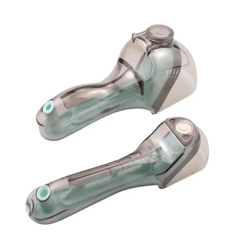 1 Set,  2Pcs Adjustable Measuring Spoon With Scale.