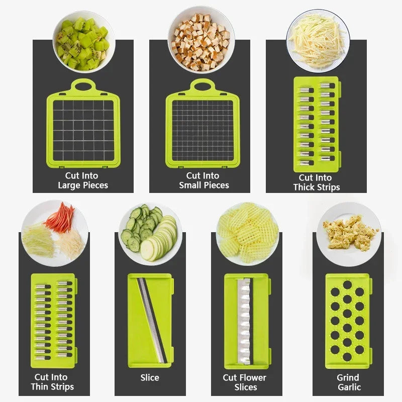 14/16 in 1 Multifunctional Vegetable Chopper.