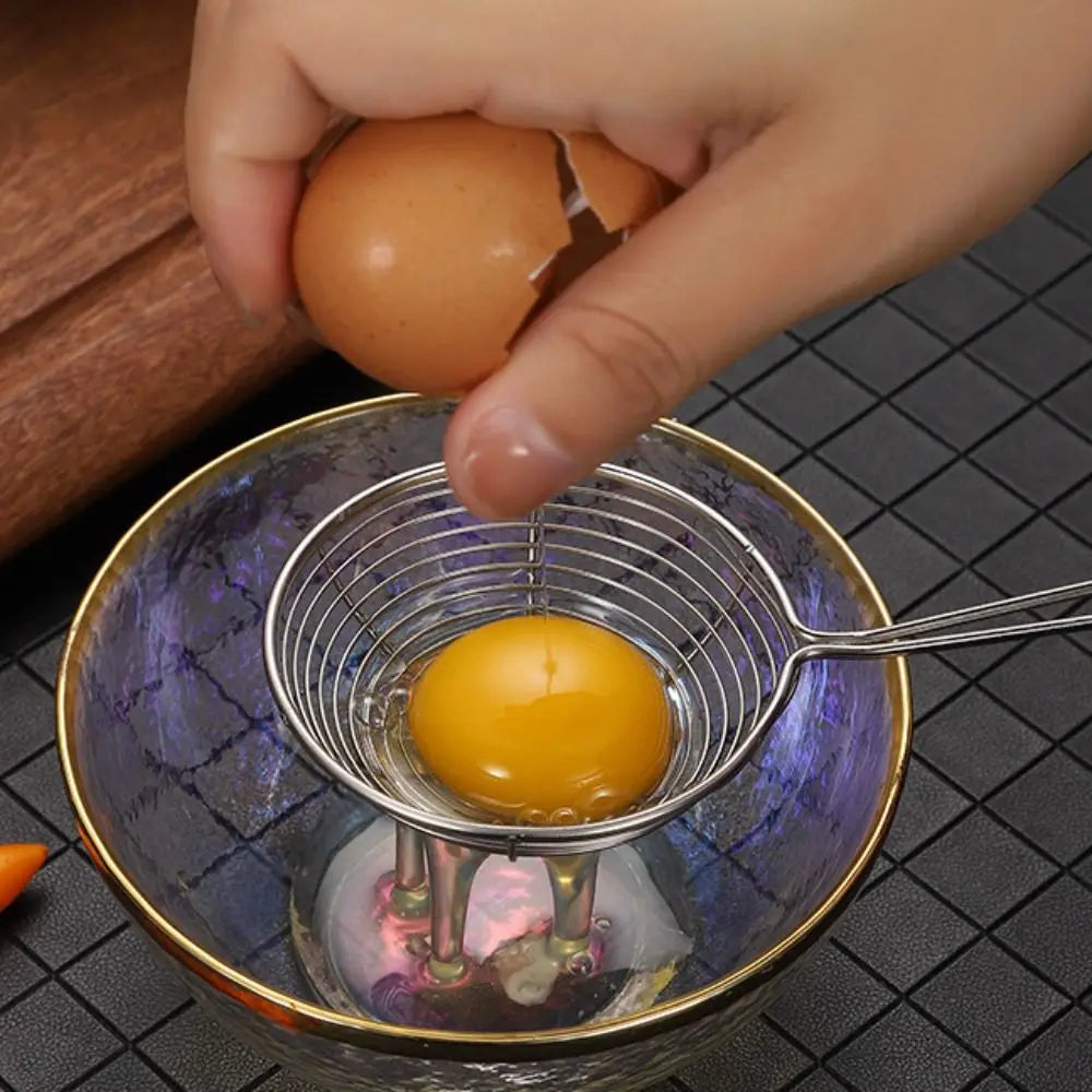 Stainless Steel Colander Scoop Spoon With Skimmer.