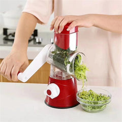 Manual Rotary Potato Slicer, Cheese Slicer And Vegetable Slicer.