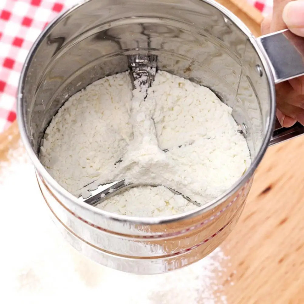 Handheld Flour Sieve. Icing Sugar Shaker. Stainless Steel for Baking Pastry Baking. Powder Flour Mesh Sifter Cup.