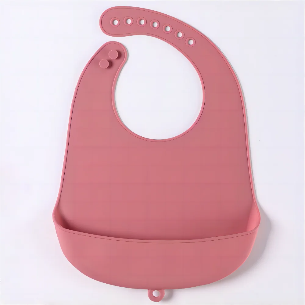 Food Grade Silicone Baby Eating Bibs. Easy to Clean. Silicone Drool Bibs