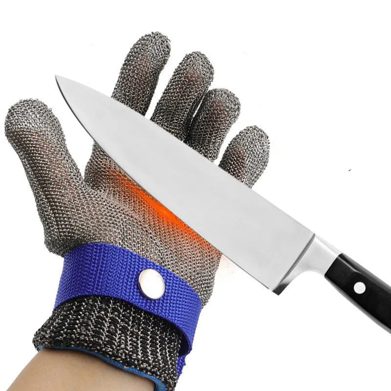 Stainless Steel Cut Proof, Stab Proof Safety Gloves.