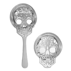 Skull Shape Bar Cocktail Strainer Stainless Steel Bar Tool