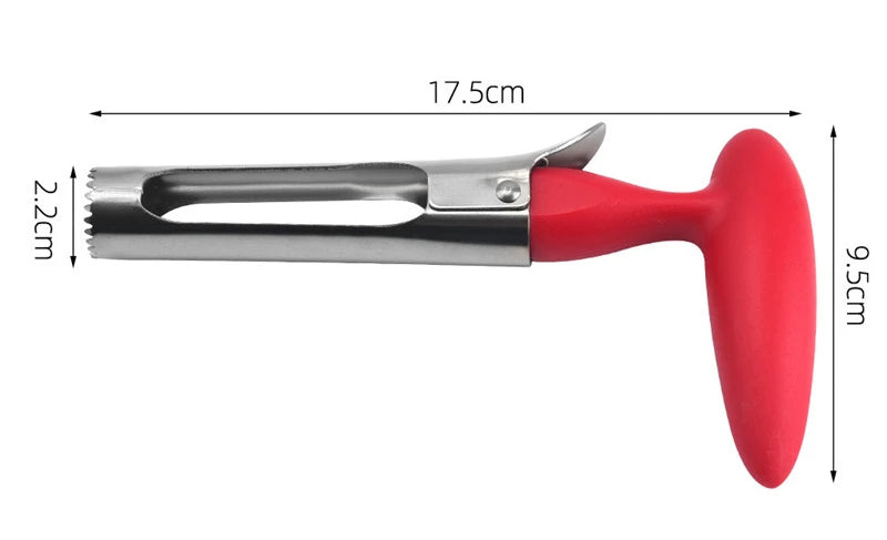 Stainless Steel Apple Core Cutter Knife, Corer Fruit Slicer, Multi-function Cutting Vegetable, Pear Core Remover.