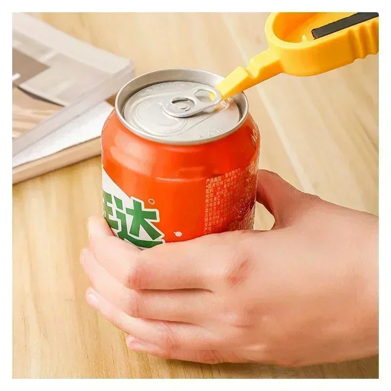 1PC Portable Bottle Opener Universal Can Opener Non-slip Labor Saving Twist Bottle Cap Beer Open Cap.