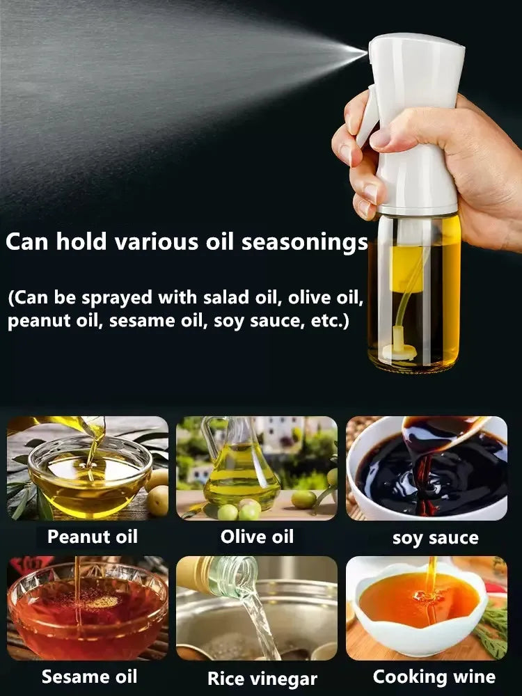 200ml - 6.67oz / 300ml - 10.14 Olive Oil, Vinegar and Soy Sauce Spray Bottle Dispenser.