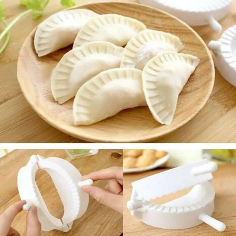 3PC Set Dumpling Molds, Press Ravioli Dough, Pastry Pie, DIY Dumpling Maker, Gyoza Mold, Tool Easy Dumpling Mold.