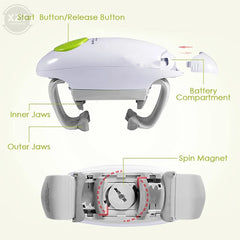 Adjustable Double Ear Electric Automatic Jar Opener.