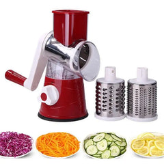 Manual Rotary Potato Slicer, Cheese Slicer And Vegetable Slicer.