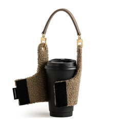 Creative Portable Plush Cup Sleeve, Cup Bag, Coffee Bottle Covers, Insulated Cup Holder.