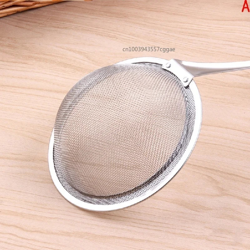 Filter Oil Skimmer Frying Pan Less Oil Spoon Oil Filter in Stainless Steel Hot Pot Spoon Filter Spoon Kitchen Accessories