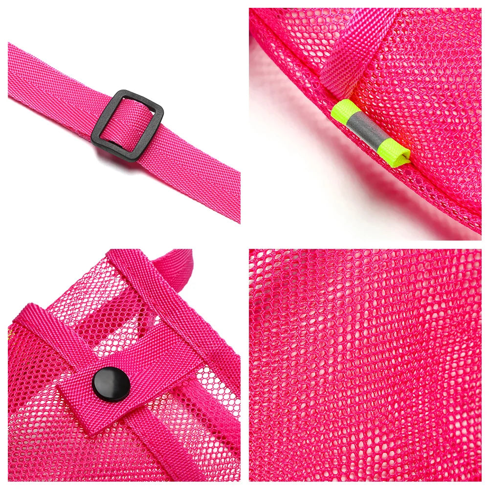 Portable Sport Water Bottle Cover With Strap Cup Sleeve, Mesh Cup Pouch, Mobile Phone Bag, Visible Bag Outdoor Camping